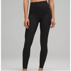 Align super high rise pants in black